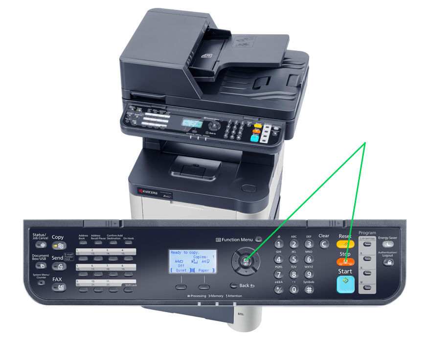 Kyocera M3040DN M3540DN