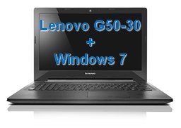 Ноутбук Lenovo G50-30 - как установить Windows 7